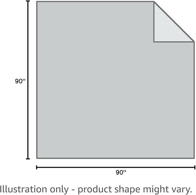 PHF Cooling Waffle Blanket Queen Size, Lightweight 60% Rayon Derived from Bamboo & 40% Cotton Breathable Blanket for Hot Sleepers, Soft and Luxury for Bed Couch and Sofa, 90"x90", Grey