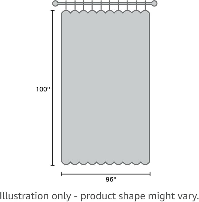 FMFUNCTEX Linen Sheer Sliding Door Curtains for Bedroom, Beige Curtains 96 Inches Long Window Curtain Drapes for Living Room, Natural Patio Glass Door Extra 100 Wide Curtain, Rod Pocket 1 Panel