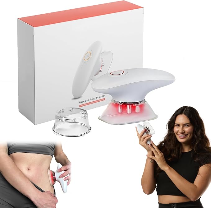 Thermoslim Body Sculpting Device - Triple-Action Sculpiflex Cellulite Device, Thermoslim Machine with Suction & Vibration for Thighs, Say Goodbye to Stubborn Cellulite