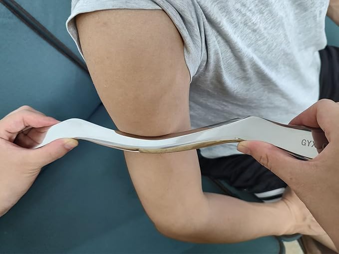 Professional Stainless Steel Muscle Scraper Tools Set,IASTM Massage Scraping Tools for Muscle Treatment(6pcs)