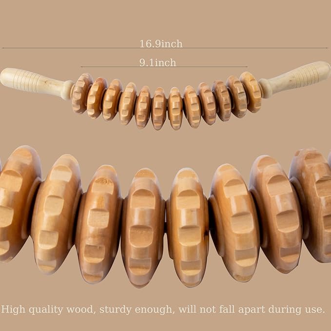 Wood Therapy Massage Roller (C)
