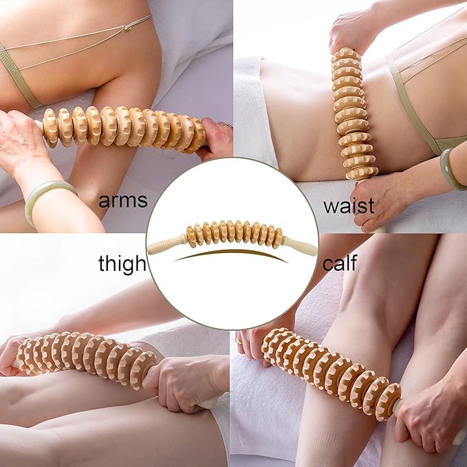 Wood Therapy Massage Roller (C)