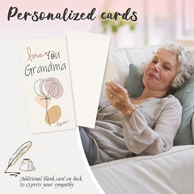 Gifts for Grandma, 25''Wind Chimes, Grandma Birthday Gifts for Grandmother from Granddaughter Grandson Grandkids, Mothers Day, Thanksgiving, Christmas Day Gift Ideas for Love Rreminder