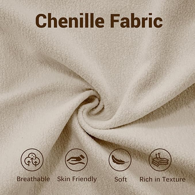 Modular Sectional Sofa Cloud Couch 4-Seater Deep Seat Sofa Couch, Oversized Couch Bed Sectional Couch with Round Bolster Armrests 6 Pillows, Modern Sofa Chair Comfy Couch