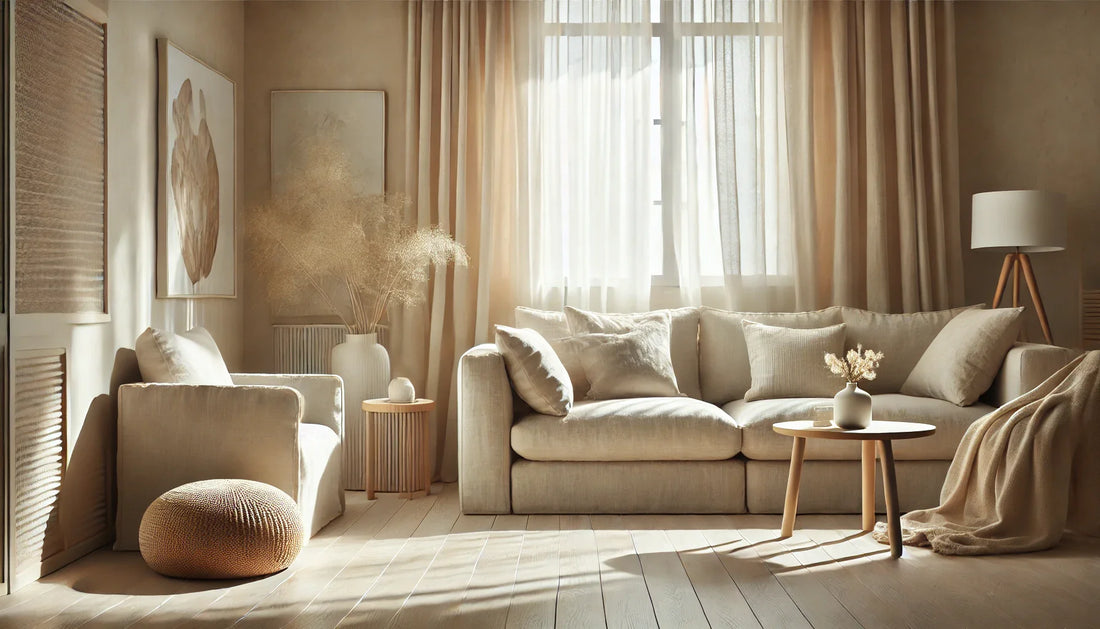 How to Create a Peaceful Living Room with Minimal Décor