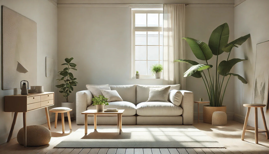 How to Create a Peaceful Living Room with Minimal Décor