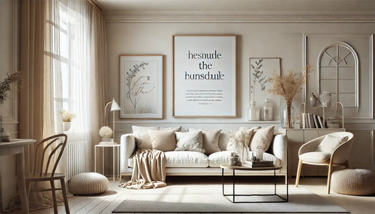 The Power of Words: Using Inspirational Signs in Home Design