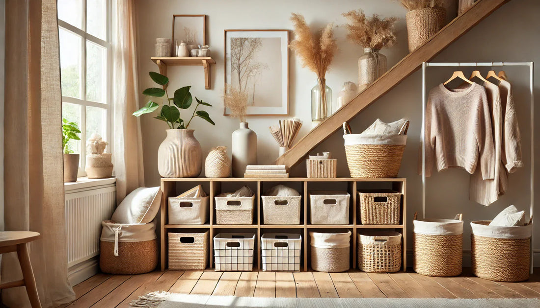Simple Ways to Organize with Baskets & Bins
