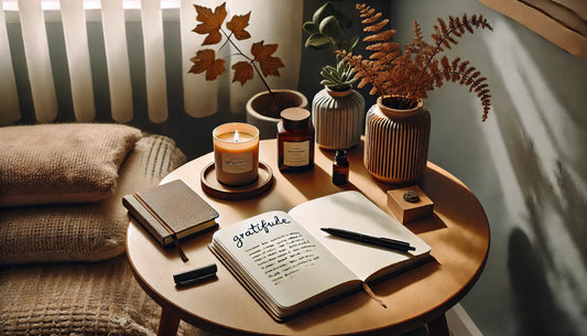 Decorating with Gratitude Journals & Affirmation Corners