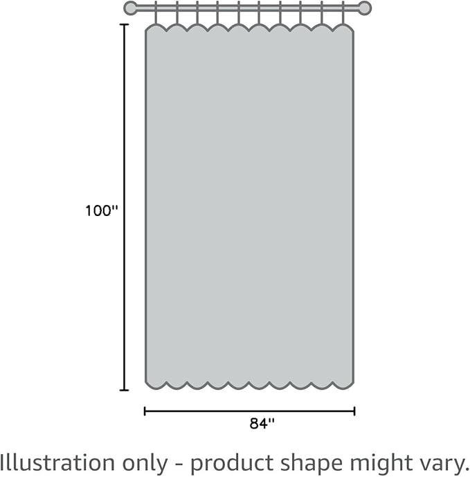 FMFUNCTEX Linen Sheer Sliding Door Curtains for Bedroom, Beige Curtains 84 Inches Long Window Curtain Drapes for Living Room, Natural Patio Glass Door Extra 100 Wide Curtain, Rod Pocket 1 Panel