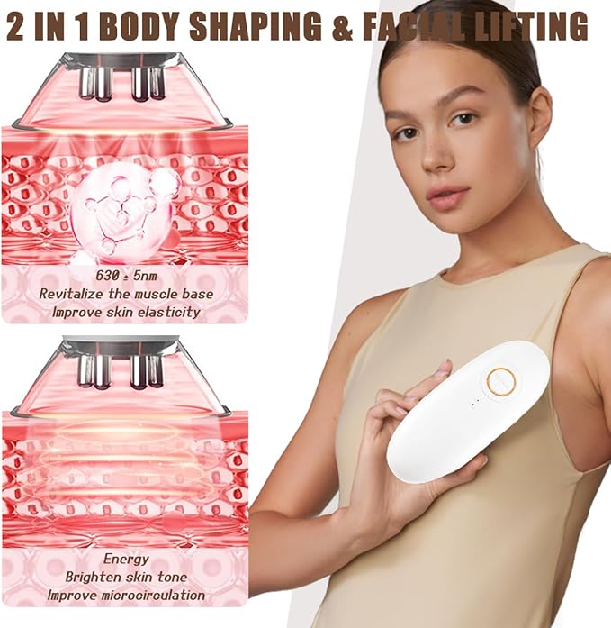 Thermoslim Body Sculpting Device - Triple-Action Sculpiflex Cellulite Device, Thermoslim Machine with Suction & Vibration for Thighs, Say Goodbye to Stubborn Cellulite