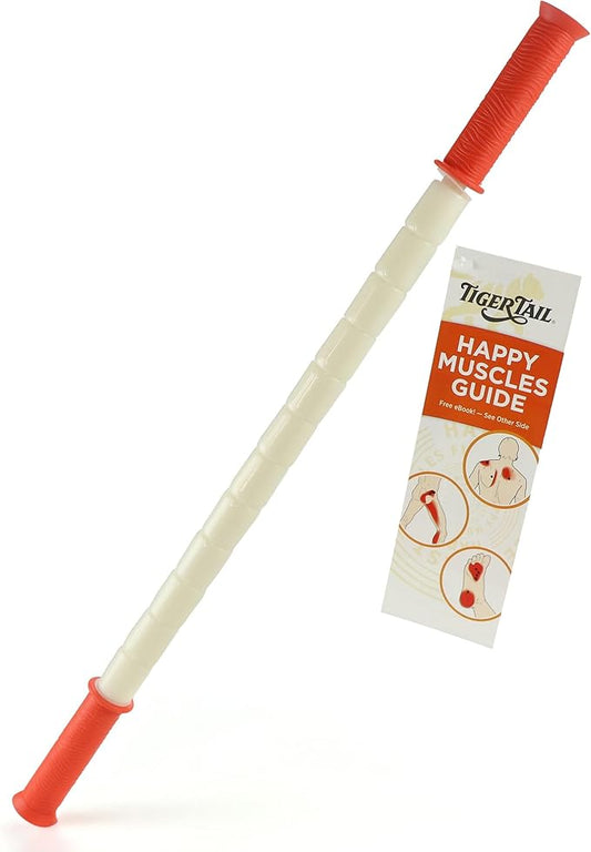 Tiger Tail The Stick - Bendy 22” Flexible Muscle Roller Stick for Myofascial Release & Trigger Points - Bendable Deep Tissue Massager for Legs, Back, Shoulders - Relieve Soreness & Improve Recovery