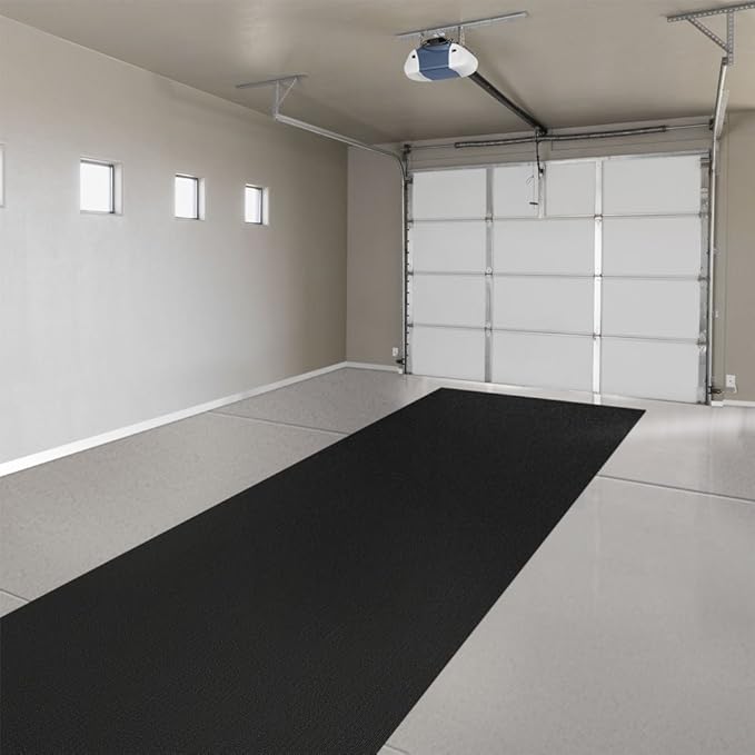 House, Home and More Indoor Outdoor Carpet with Rubber Marine Backing - Black - 6 Feet x 40 Feet - Durable, UV-Resistant - Adds Color and Comfort to Your Deck, Patio or Other Outdoor Rug Space.