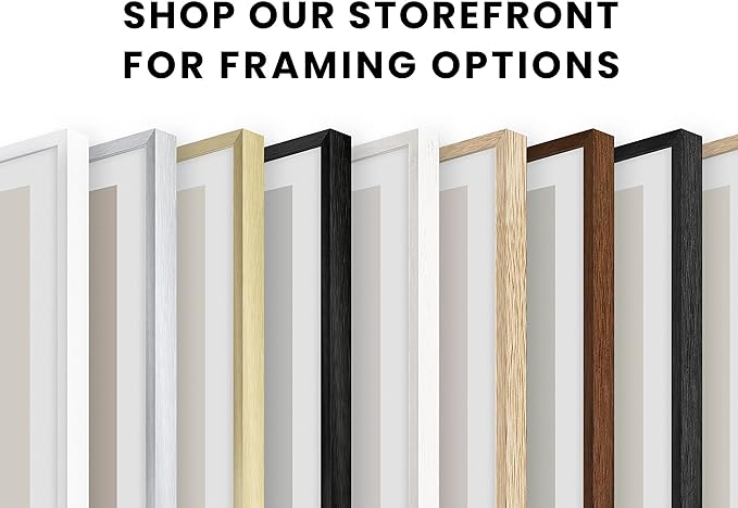 HAUS AND HUES Standalone White Oak Frames Set of 9-12x16