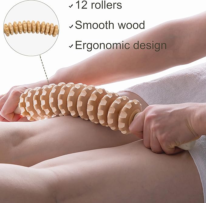 Wood Therapy Massage Roller (C)