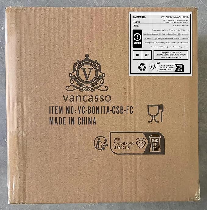 vancasso Bonita Dinnerware Sets 18 Pieces, Stoneware Dishes Set for 6, Plates and Bowls Set, Dinshwasher and Microwave Safe, Multicolor