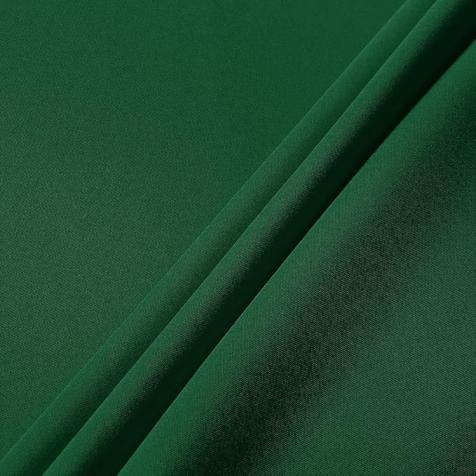 sancua Square Tablecloth - 70 x 70 Inch - Stain and Wrinkle Resistant Washable Polyester Table Cloth, Decorative Fabric Table Cover for Dining Tables, Buffet Parties and Christmas, Hunter Green