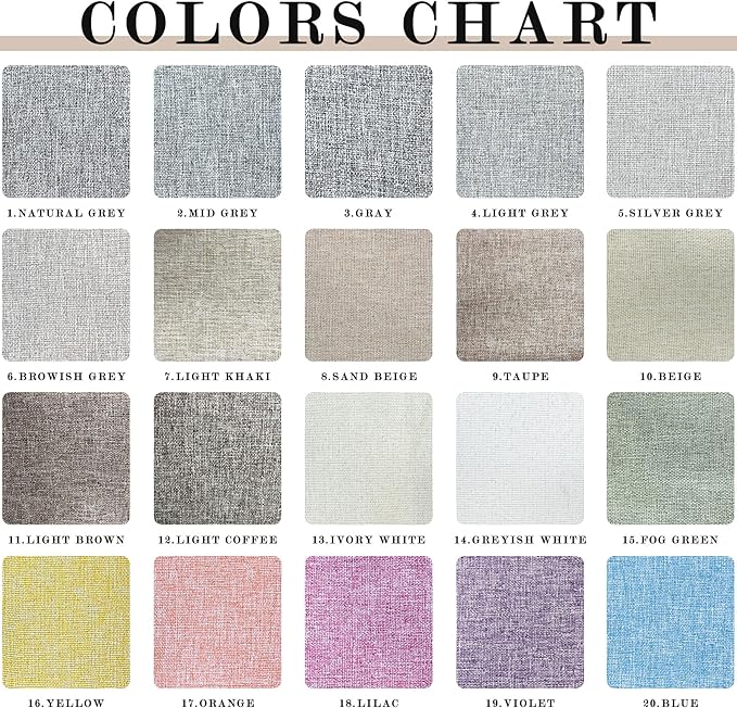 Extra Wide 100% Blackout Linen Textured Curtains - Room Dividers, W200 x L96 (1 Panel), Pinch Pleat Drapes for Living Room, Full Light Block Out Drapery for Sliding Door, Mid Grey