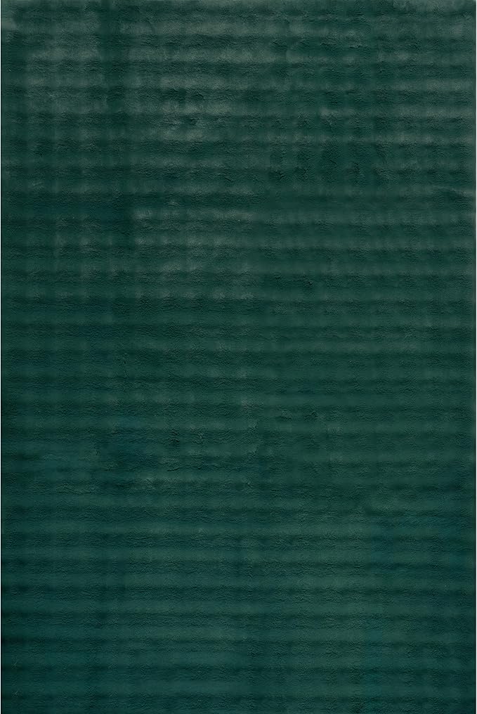 nuLOOM Jeni Checkered 7'6" x 9'6" Machine Washable Area Rug for Living Room Bedroom Dining Room Kitchen, Hunter Green