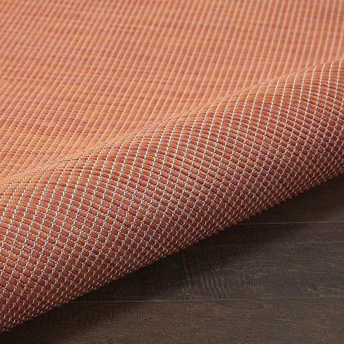Nourison Home Home Positano 6' Runner Fabric Terracotta Area Rug