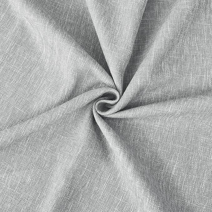 Vision Home Silver Grey Pinch Pleated Full Blackout Curtains Room Darkening Window Curtains 95 inch for Living Room Bedroom Thermal Insulated Pinch Pleat Drapes with Hooks Back Tab 2 Panel 40" Wx95 L